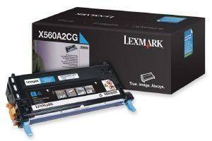  TONER LEXMARK  (CYAN)  OEM: X560A2CG