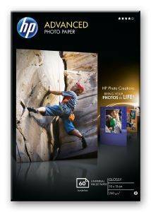   HP A4  ADVANCED GLOSSY PHOTO PAPER 50   OEM: Q8698A