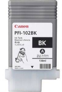 CANON ΓΝΗΣΙΟ ΜΕΛΑΝΙ CANON ΜΑΥΡΟ (BLACK) ΜΕ OEM: PFI-102 BK