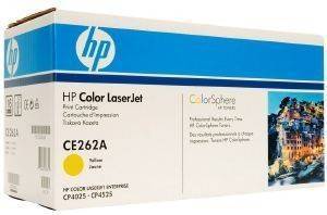  HEWLETT PACKARD YELLOW TONER  OEM: CE262A