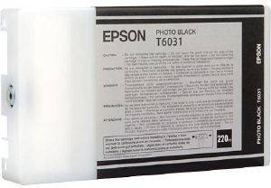 ΓΝΗΣΙΟ ΜΕΛΑΝΙ EPSON PHOTO BLACK 220ML ME OEM: T603100 ΓΝΗΣΙΟ ΜΕΛΑΝΙ EPSON PHOTO BLACK 220ML ME OEM: T603100