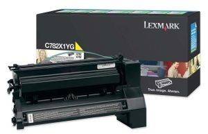  TONER LEXMARK    (YELLOW)  OEM: C782X1YG