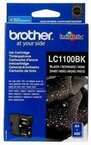 ΓΝΗΣΙΟ ΜΕΛΑΝΙ BROTHER LC-1100B BLACK ΓΝΗΣΙΟ ΜΕΛΑΝΙ BROTHER LC-1100B BLACK
