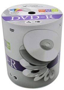 XLAYER DVD-R 4.7GB 16X SHRINK PACK 100 XLAYER DVD-R 4.7GB 16X SHRINK PACK 100