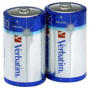 ΜΠΑΤΑΡΙΕΣ VERBATIM ALKALINE SIZE D 2 ΤΕΜ. ΜΠΑΤΑΡΙΕΣ VERBATIM ALKALINE SIZE D 2 ΤΕΜ.