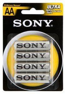  SONY ULTRA HEAVY DUTY AA 4 TEM R6