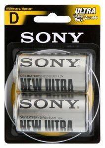 ΜΠΑΤΑΡΙΑ SONY ULTRA HEAVY DUTY SIZE D 2 TEM R20 ΜΠΑΤΑΡΙΑ SONY ULTRA HEAVY DUTY SIZE D 2 TEM R20
