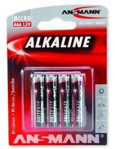 ΜΠΑΤΑΡΙΑ ANSMANN ALKALINE 3A 4 ΤΕΜ. ΜΠΑΤΑΡΙΑ ANSMANN ALKALINE 3A 4 ΤΕΜ.