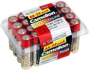  CAMELION ALKALINE A 24 PACK LR6