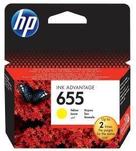   HEWLETT PACKARD NO 655 YELLOW  OEM:CZ112AE