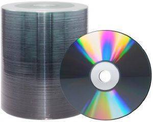 SONY DVD+R 4.7GB 120MIN 16X SHINY SILVER BULK 100PCS