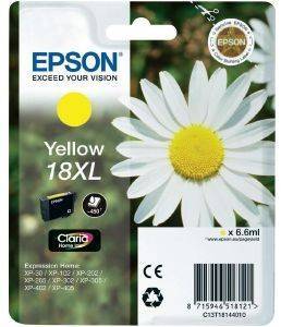 ΓΝΗΣΙΟ ΜΕΛΑΝΙ EPSON 18XL YELLOW ME OEM:C13T18144010 ΓΝΗΣΙΟ ΜΕΛΑΝΙ EPSON 18XL YELLOW ME OEM:C13T18144010