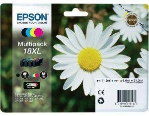 ΓΝΗΣΙΟ ΜΕΛΑΝΙ EPSON 18XL MULTIPACK ME OEM:C13T18164010 ΓΝΗΣΙΟ ΜΕΛΑΝΙ EPSON 18XL MULTIPACK ME OEM:C13T18164010