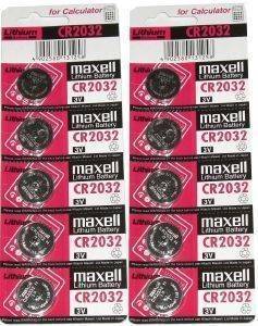 ΜΠΑΤΑΡΙΑ MAXELL LITHIUM BUTTON CELLS CR2032 10PCS ΜΠΑΤΑΡΙΑ MAXELL LITHIUM BUTTON CELLS CR2032 10PCS