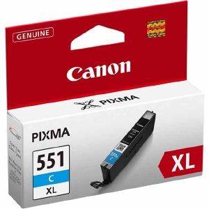ΓΝΗΣΙΟ ΜΕΛΑΝΙ CANON CLI-551XL CYAN ΜΕ OEM : 6444B001 ΓΝΗΣΙΟ ΜΕΛΑΝΙ CANON CLI-551XL CYAN ΜΕ OEM : 6444B001