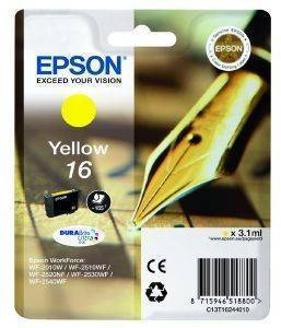 ΓΝΗΣΙΟ ΜΕΛΑΝΙ EPSON T16244 YELLOW ΜΕ OEM:C13T16244010 ΓΝΗΣΙΟ ΜΕΛΑΝΙ EPSON T16244 YELLOW ΜΕ OEM:C13T16244010