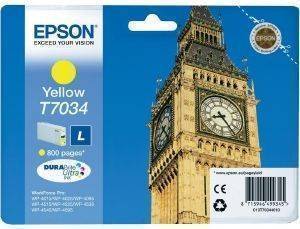 ΓΝΗΣΙΟ ΜΕΛΑΝΙ EPSON YELLOW ΜΕ OEM:C13T70344010 ΓΝΗΣΙΟ ΜΕΛΑΝΙ EPSON YELLOW ΜΕ OEM:C13T70344010