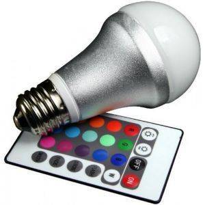 TECHLIGHT LED RGB  E27 4.2W+ REMOTE CONTROL
