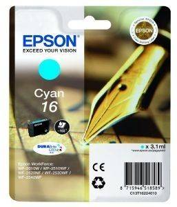   EPSON T16224 CYAN ME OEM:C13T16224010