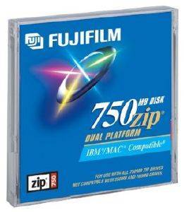 FUJI ZIP DISK - 750 MB - PC/MAC FORMAT FUJI ZIP DISK - 750 MB - PC/MAC FORMAT