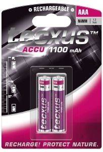  RECHARGEABLE TECXUS AAA 1100MAH 2  BLISTER LR03