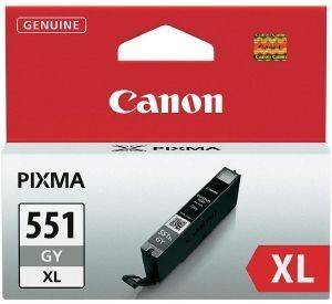 ΓΝΗΣΙΟ ΜΕΛΑΝΙ CANON CLI-551XL GREY ΜΕ OEM:6447B001 ΓΝΗΣΙΟ ΜΕΛΑΝΙ CANON CLI-551XL GREY ΜΕ OEM:6447B001