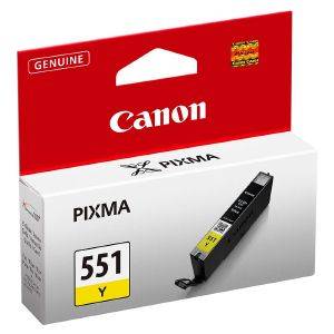   CANON  CLI-551 YELLOW  OEM : 6511B001