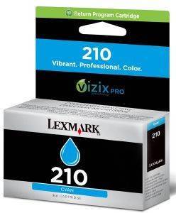   LEXMARK  NO 210 (CYAN)  OEM:14L0086E