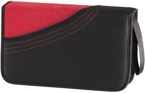 HAMA 33866 DYNAMIC CD WALLET  64 CD/DVD BLACK/RED