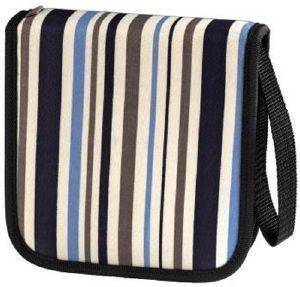 HAMA 083882 CD WALLET STRIPES 32 CD BLUE