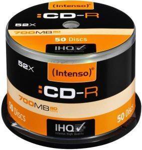 INTENSO CD-R INTENSO 700MB 1001125 50PCS INTENSO CD-R INTENSO 700MB 1001125 50PCS