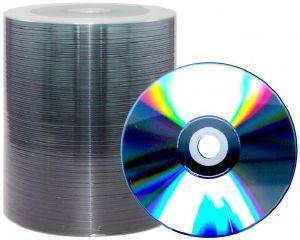 SONY CD-R 700MB / 80MIN 48X DIAMOND SHINY SILVER FULL SURFACE BULK 100PCS