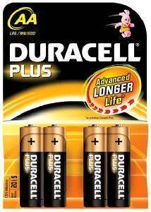 T DURACELL PLUS AA LR6