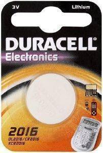  DURACELL LITHIUM BUTTON CELLS CR2016