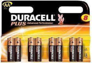 T DURACELL PLUS AA 8  LR6