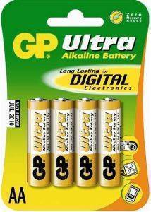 ΜΠΑΤΑΡΙΑ GP ULTRA ALCALINE AA 4 TEM ΜΠΑΤΑΡΙΑ GP ULTRA ALCALINE AA 4 TEM