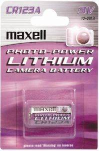 ΜΠΑΤΑΡΙΑ MAXELL LITHIUM CAMERA BATTERY CR-123A ΜΠΑΤΑΡΙΑ MAXELL LITHIUM CAMERA BATTERY CR-123A