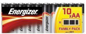 ΜΠΑΤΑΡΙΑ ENERGIZER CLASSIC ΑΑ FAMILY PACK 10 TEM ΜΠΑΤΑΡΙΑ ENERGIZER CLASSIC ΑΑ FAMILY PACK 10 TEM