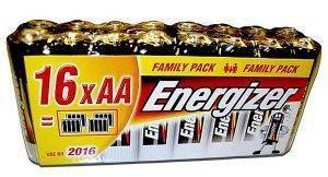 ENERGIZER ΜΠΑΤΑΡΙΑ ENERGIZER CLASSIC FAMILY PACK 16 TEM AA LR6