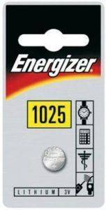 ENERGIZER ΜΠΑΤΑΡΙΑ ENERGIZER BUTTON CELLS CR1025 1ΤΕΜ