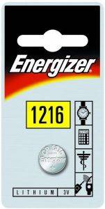  ENERGIZER BUTTON CELLS CR1216 1