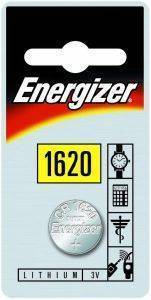  ENERGIZER BUTTON CELLS CR1620 1