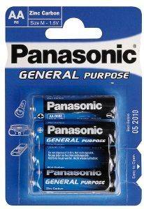 ΜΠΑΤΑΡΙΑ PANASONIC BLUE GENERAL R6 AA 4 ΤΕΜ. ΜΠΑΤΑΡΙΑ PANASONIC BLUE GENERAL R6 AA 4 ΤΕΜ.