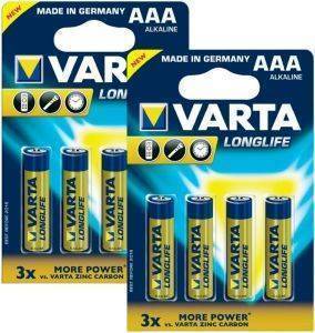 ΜΠΑTΑΡΙΑ VARTA LONG LIFE EXTRA 3A 8TEM LR03 ΜΠΑTΑΡΙΑ VARTA LONG LIFE EXTRA 3A 8TEM LR03