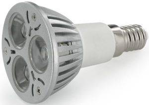 ��������� WHITENERGY 3XLED 3W E14 WHITE COLD