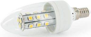  WHITENERGY LED C35 21SMD 5050 E14 3W WHITE COLD