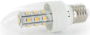  WHITENERGY LED C35 21SMD 5050 E27 3W WHITE WARM