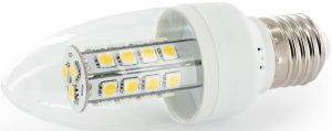 ΛΑΜΠΤΗΡΑΣ WHITENERGY LED C35 27SMD 5050 E27 3.5W WHITE COLD ΛΑΜΠΤΗΡΑΣ WHITENERGY LED C35 27SMD 5050 E27 3.5W WHITE COLD