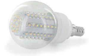 ΛΑΜΠΤΗΡΑΣ WHITENERGY LED B60 80LED E14 4W 230V WHITE COLD ΛΑΜΠΤΗΡΑΣ WHITENERGY LED B60 80LED E14 4W 230V WHITE COLD