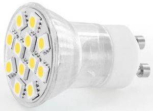  WHITENERGY LED MR11 GU10 1.7W 230V WHITE WARM